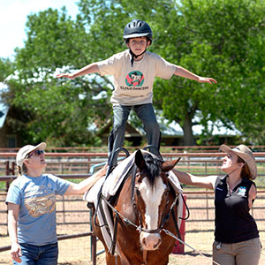 Cloud Dancers’ equine therapy expands possibilities for young, old clients